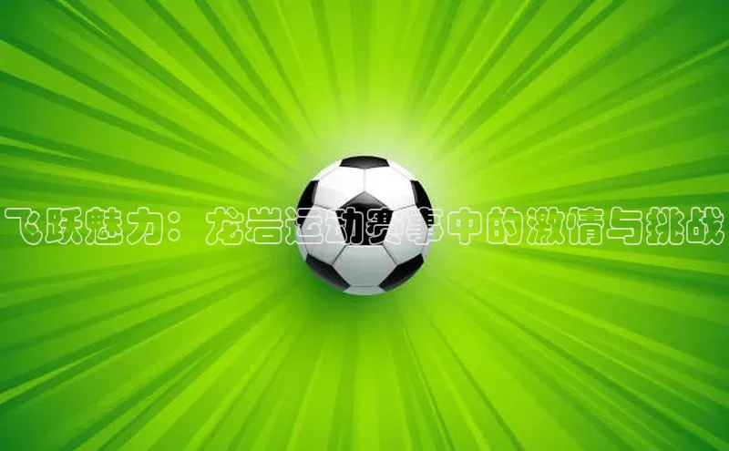 飞跃魅力：龙岩运动赛事中的激情与挑战